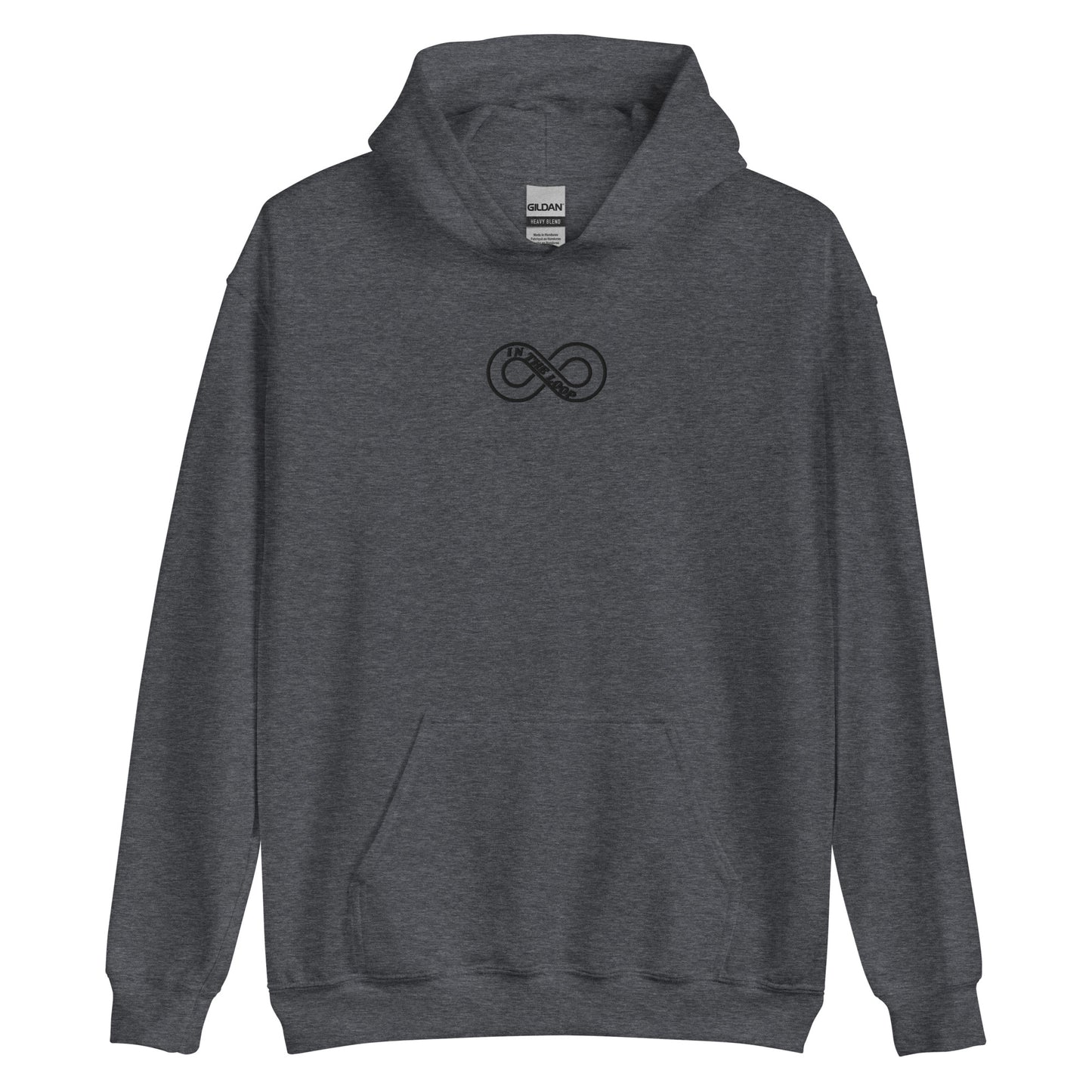 BLACK STITCH HOODIE