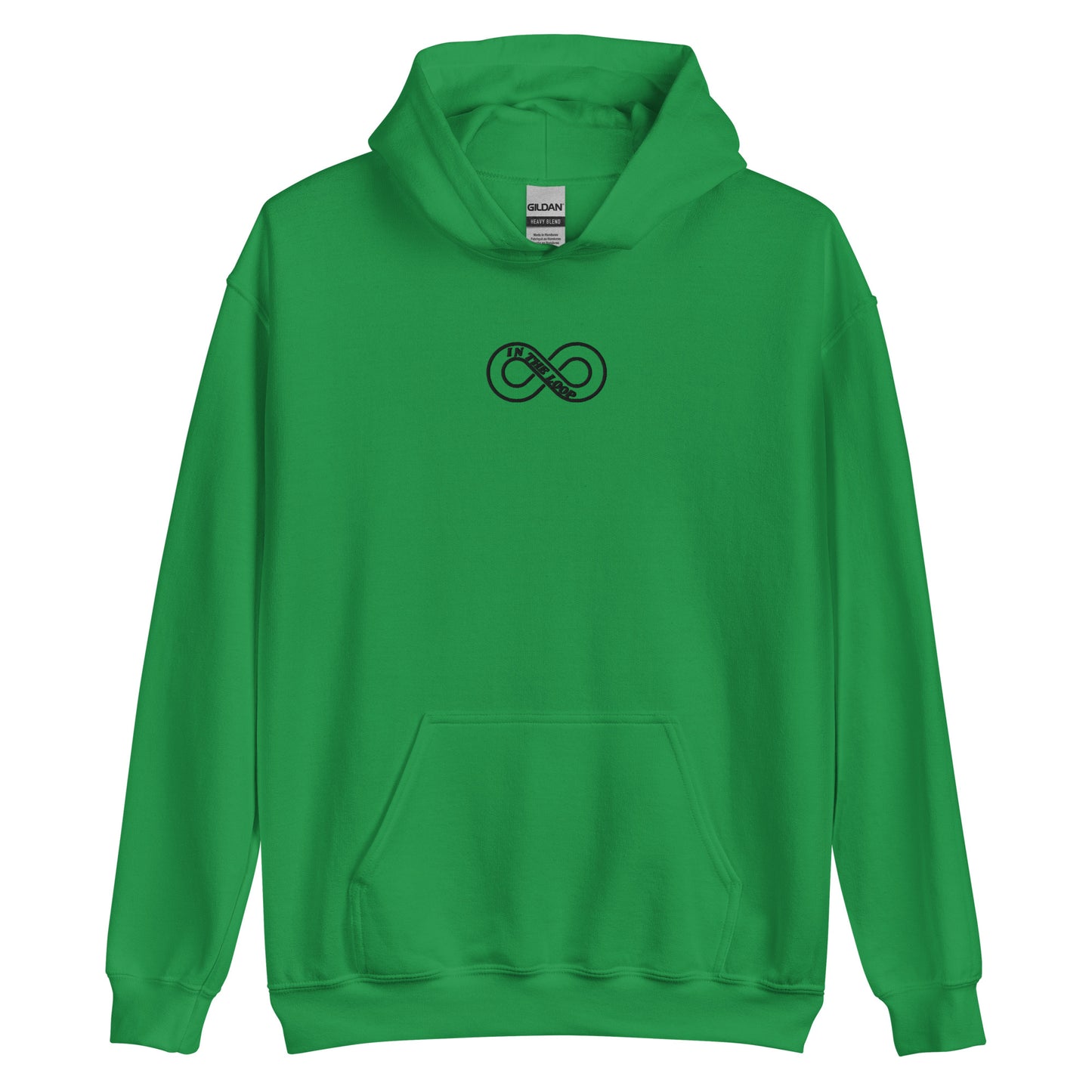 BLACK STITCH HOODIE