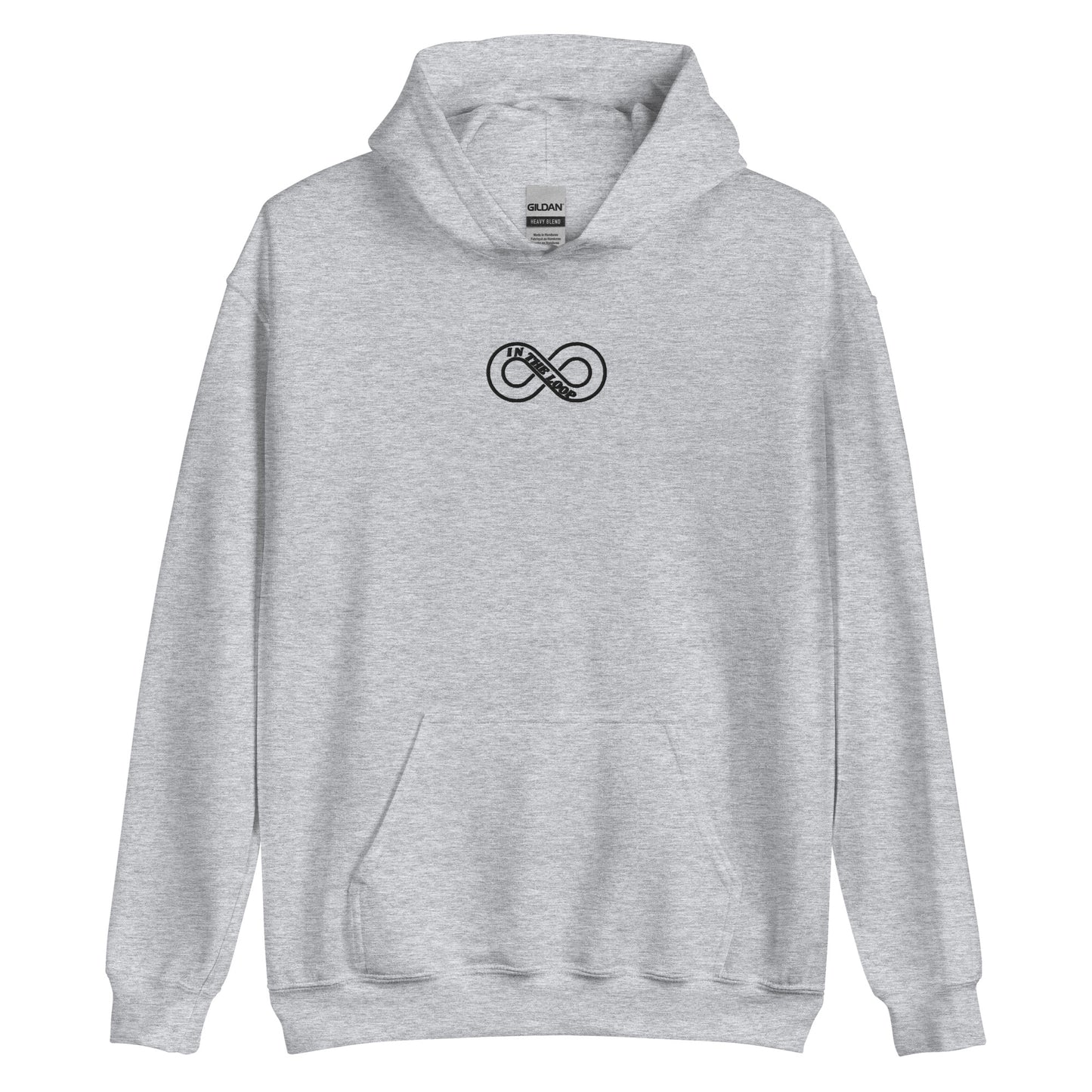 BLACK STITCH HOODIE